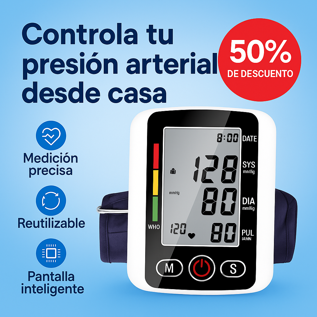 Tensiómetro Digital Con Altavoz